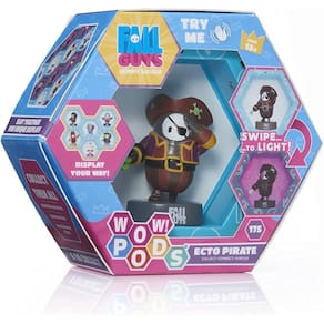 WOW Pods Fall Guys Ecto Pirate Swipe Light-Up Figura Conectar