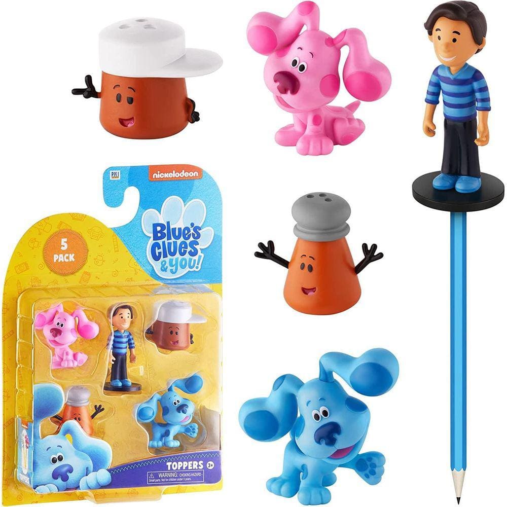 Blues Pistas Lápis Toppers 5pk Josh Páprica Canela Magenta