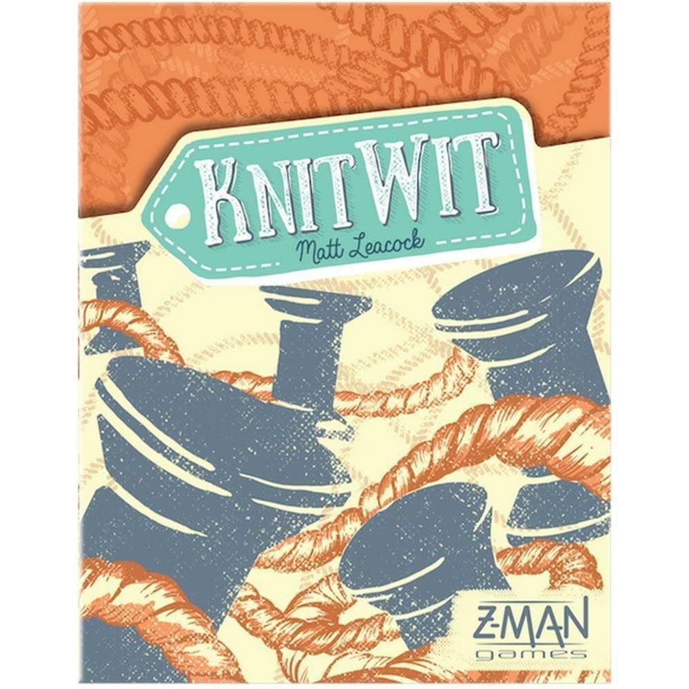 Knit Wit Jogo de tabuleiro Loops carretéis face-paced humorístico astuto