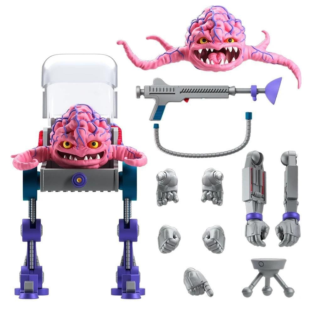 Krang Supremo Tartarugas Ninja Mutantes Adolescentes Onda 5 TMNT 7"