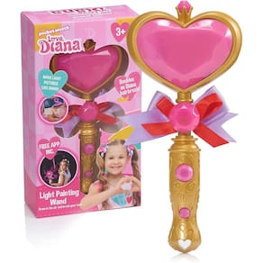 Amor Diana Escova de cabelo Luz Pintura Varinha com Sound Kids