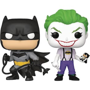 Funko Pop Batman & Joker Cavaleiro Branco SD 2021