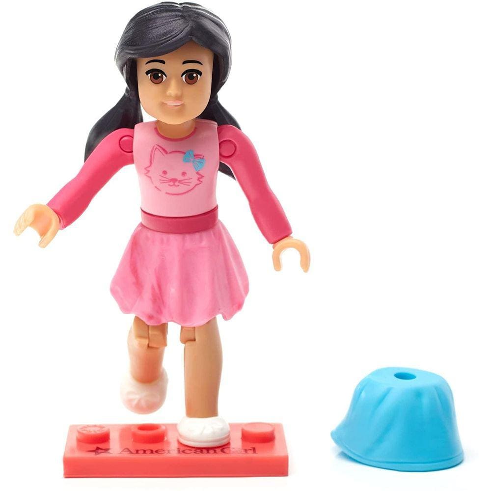Mega Construx American Girl Kitty Vestido Rosa Série 2 Figura