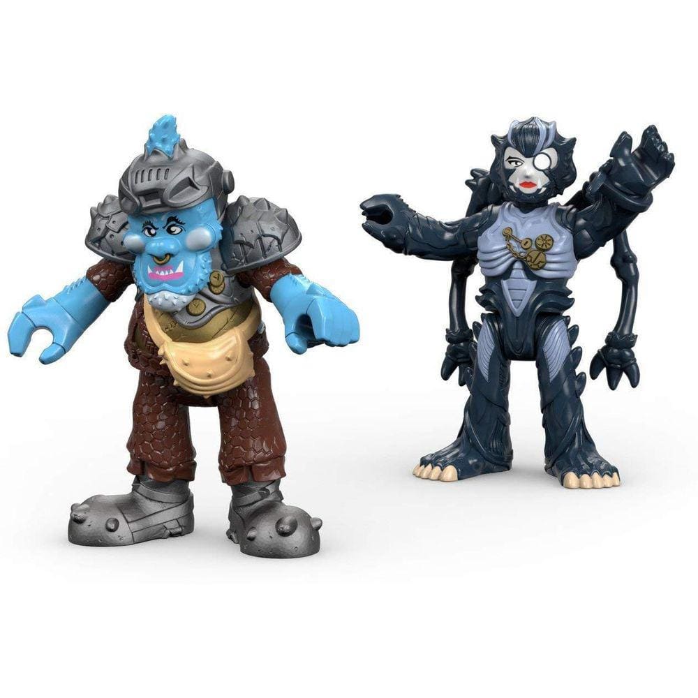 Figura de Power Rangers Imaginext Squat & Baboo Fisher-Price