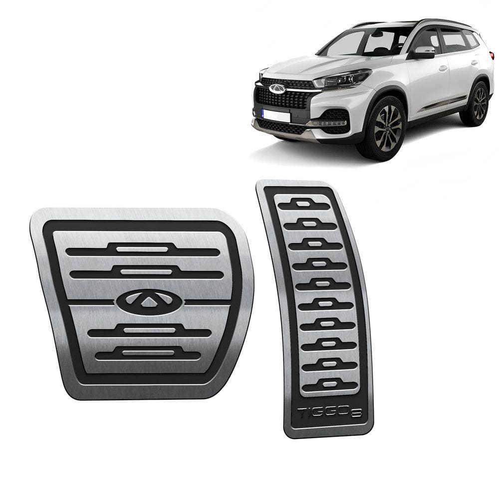 Pedaleira Automático Chery Tiggo 8 2021 2022 Preto
