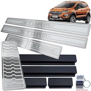 Descanso + Soleira Ford Ecosport Storm 2018 A 2020 Prata