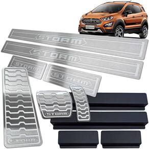 Soleira Descanso Pedaleira Prata Ecosport Storm 2018 A 2020