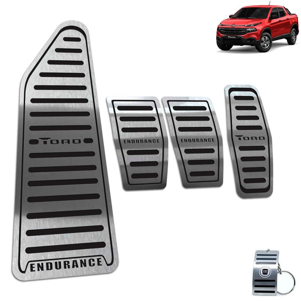 Descanso + Pedaleira Manual 2016 a 2021 Toro Endurance Preto