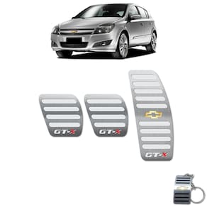 Pedaleira Manual Chevrolet Vectra Gt-X 2008 A 2011 Prata