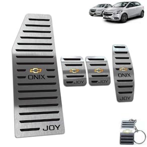 Descanso E Pedaleira Manual Onix Joy 2013 A 2020 Preto