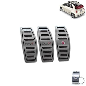 Pedaleira Manual Fiat 500 Cabrio 2012 A 2015 Preto