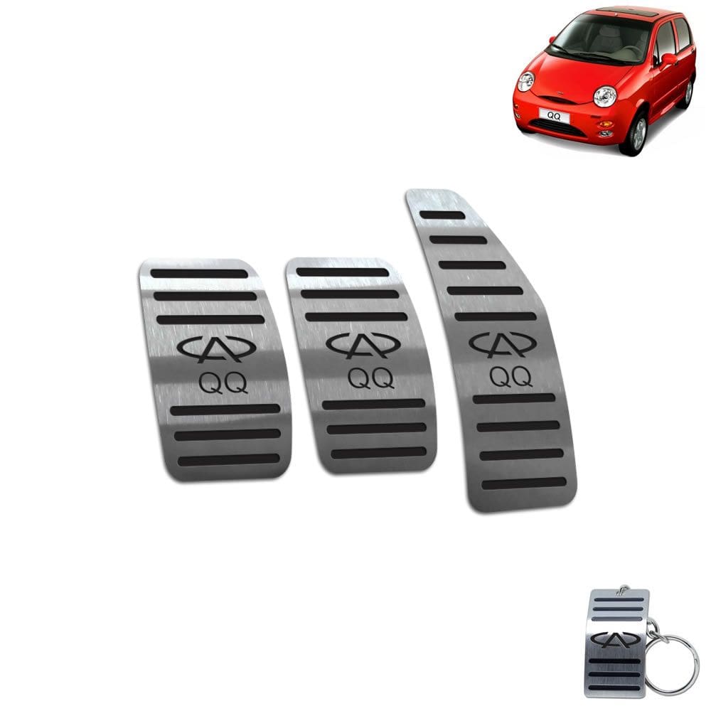 Pedaleira Chery Qq Manual 2011 Até 2014 Preto