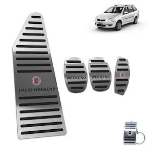 Descanso Pedaleira Fiat Palio Weekend 2009 A 2020 Preto