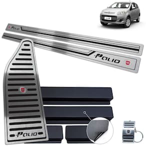 Descanso Soleira Fiat Palio 2012 A 2017 Preto Baixo Relevo
