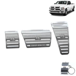 Pedaleira Automático Dodge Ram 2500 2012 A 2017 Prata