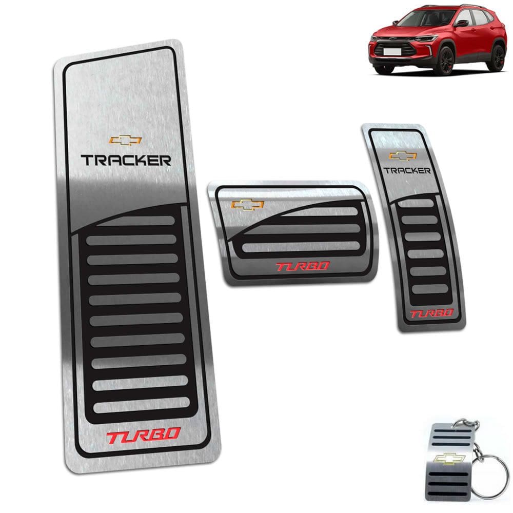 Descanso Pedaleira Automático Tracker Turbo 2020 2022 Preto