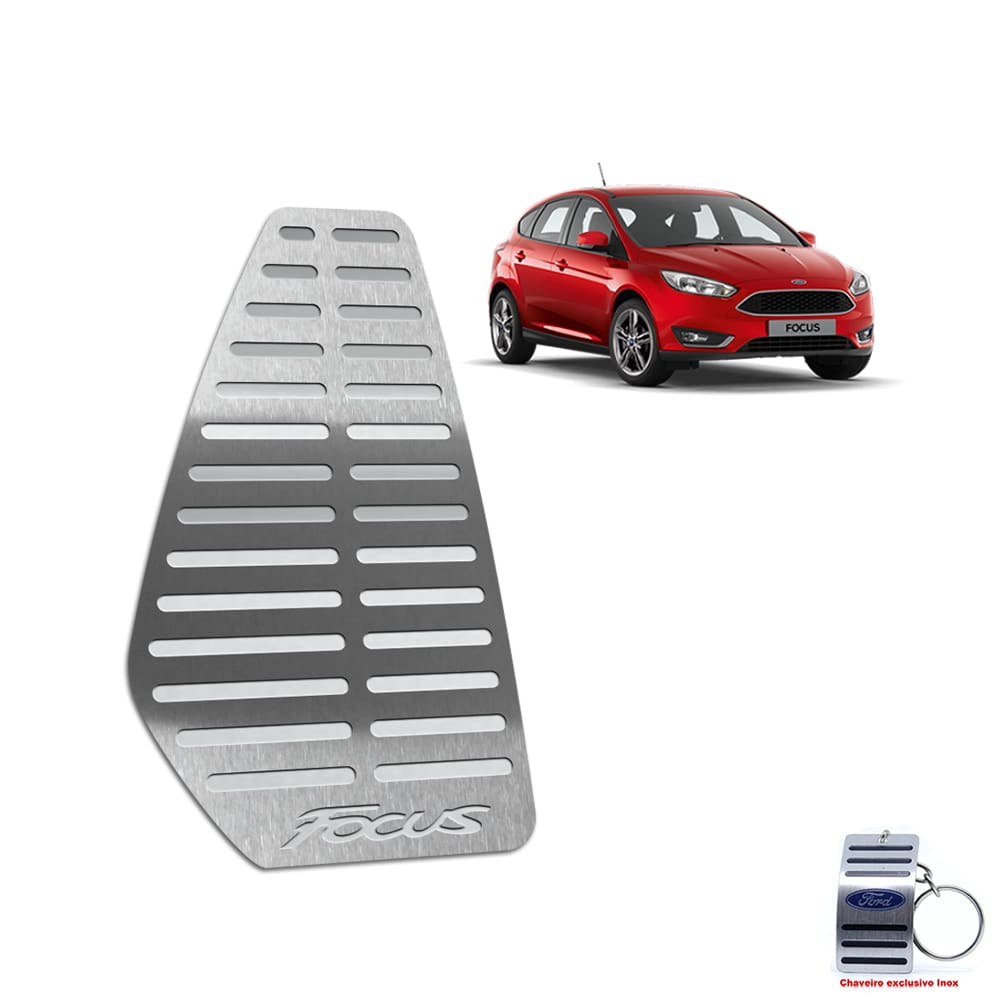 Descanso De Pé Ford Focus 2019 Aço Inox