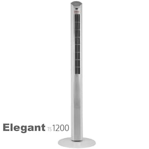 Ventilador Torre Spirit Maxximos Elegant Ts1200 Branco Prata 127V