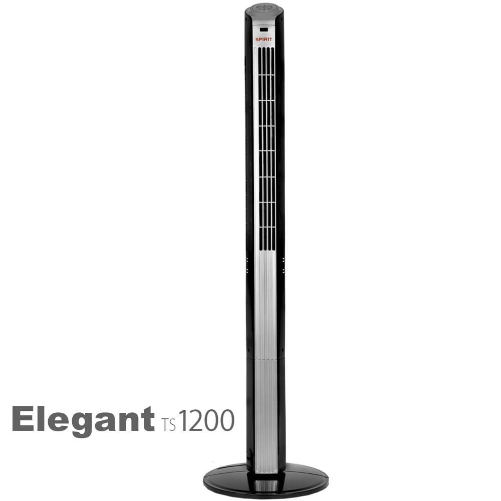 Ventilador Torre Spirit Maxximos Elegant Ts1200 Preto Prata 220V