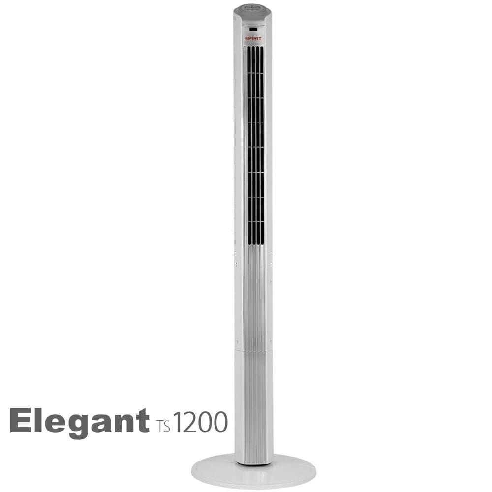 Ventilador Torre Spirit Maxximos Elegant Ts1200 Branco Prata 220V