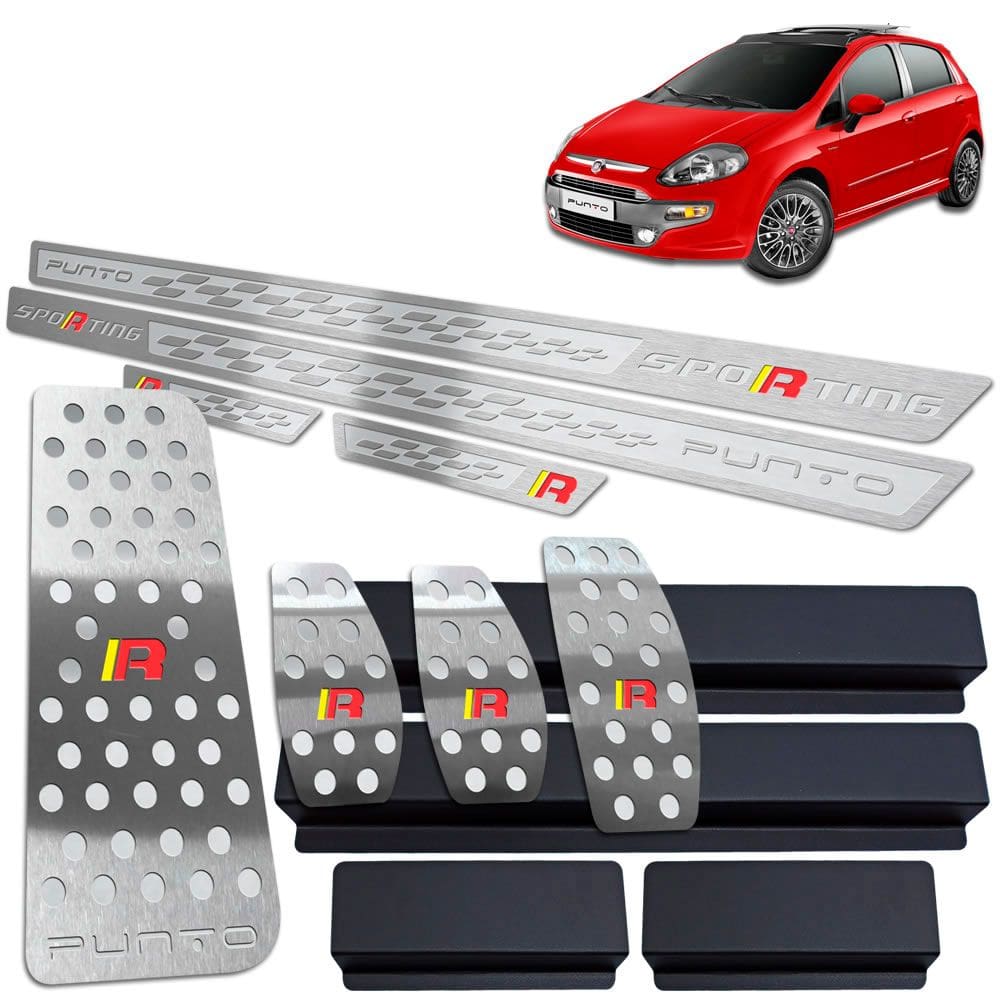 Descanso Pedaleira Manual Soleira Punto Sporting Prata