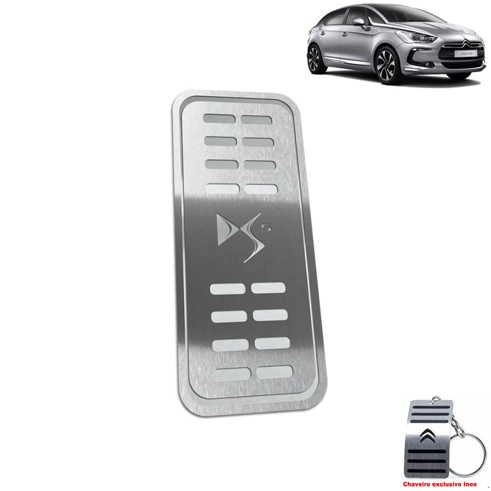 Descanso de Pé Citroen DS5 2012 A 2018 Aço Inox
