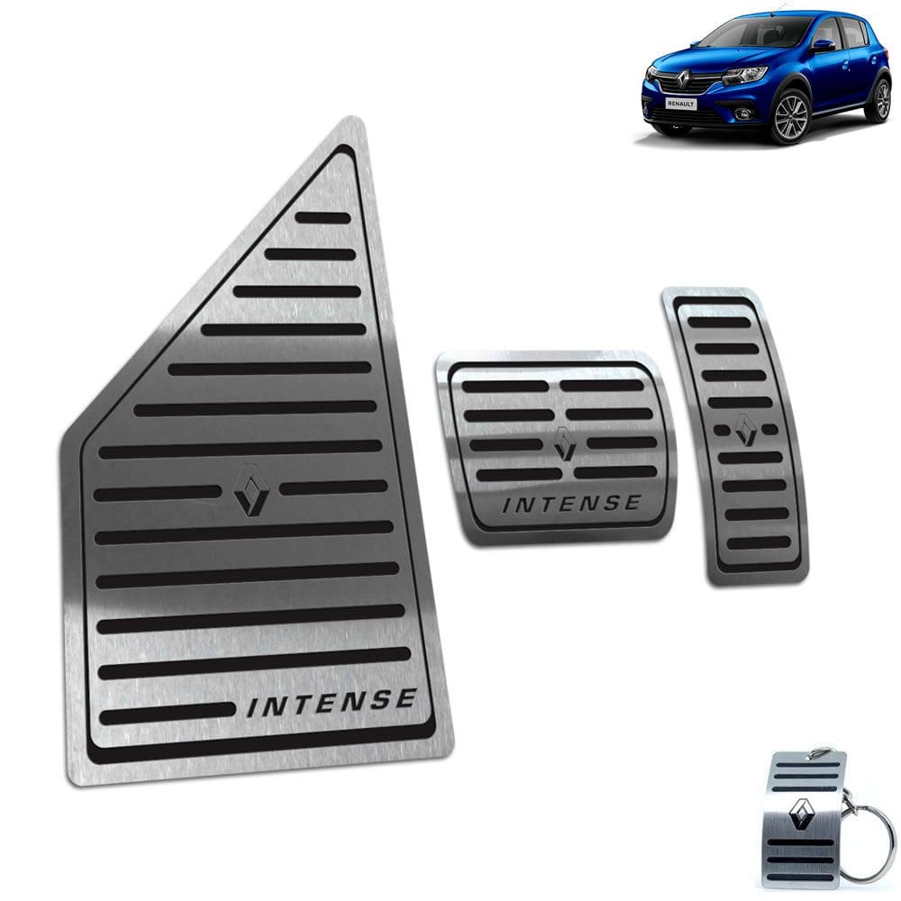 Descanso + Pedaleira Automático Sandero Intense Preto