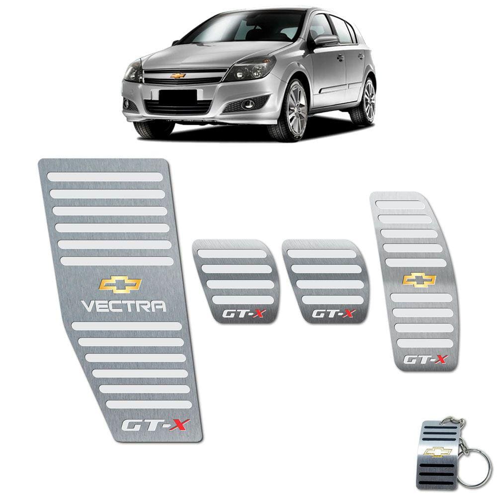 Descanso Pedaleira Manual Vectra Gt-X 2008 A 2011 Prata