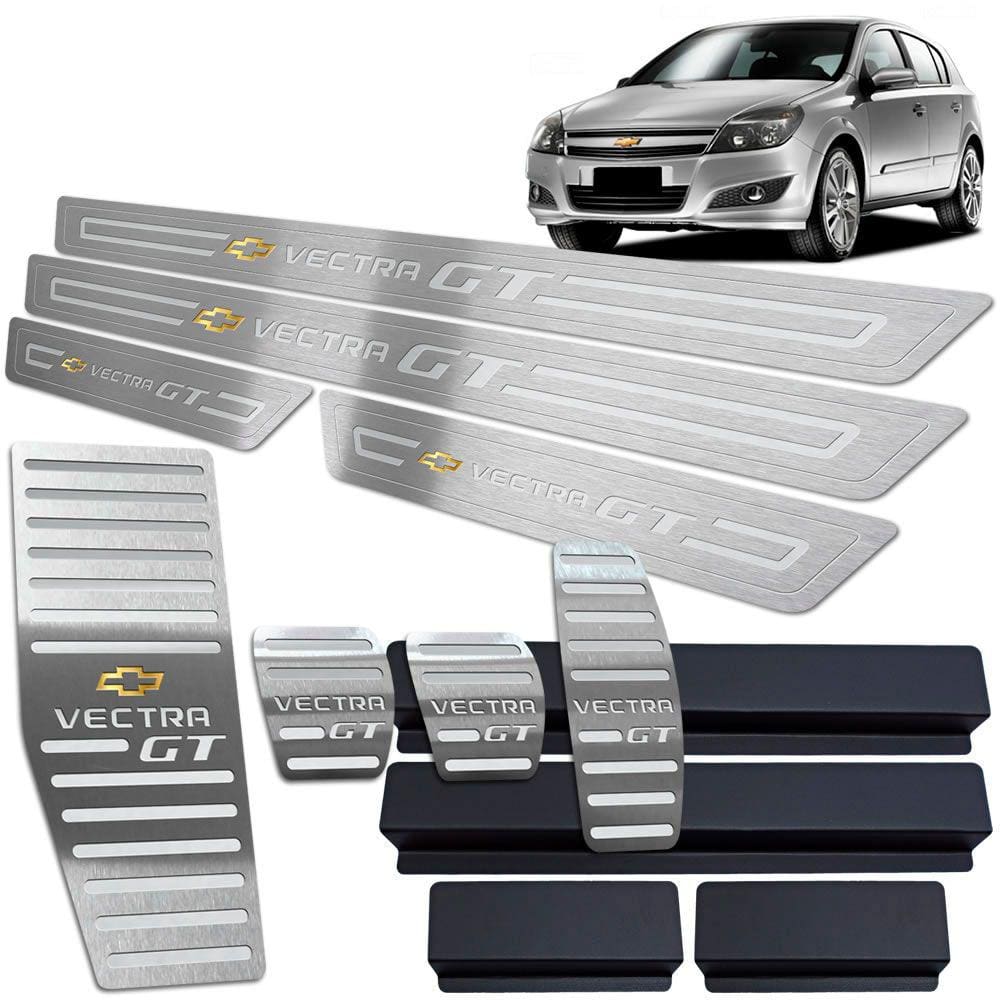 Descanso Pedaleira Manual Soleira Prata Vectra Gt 2008 2011
