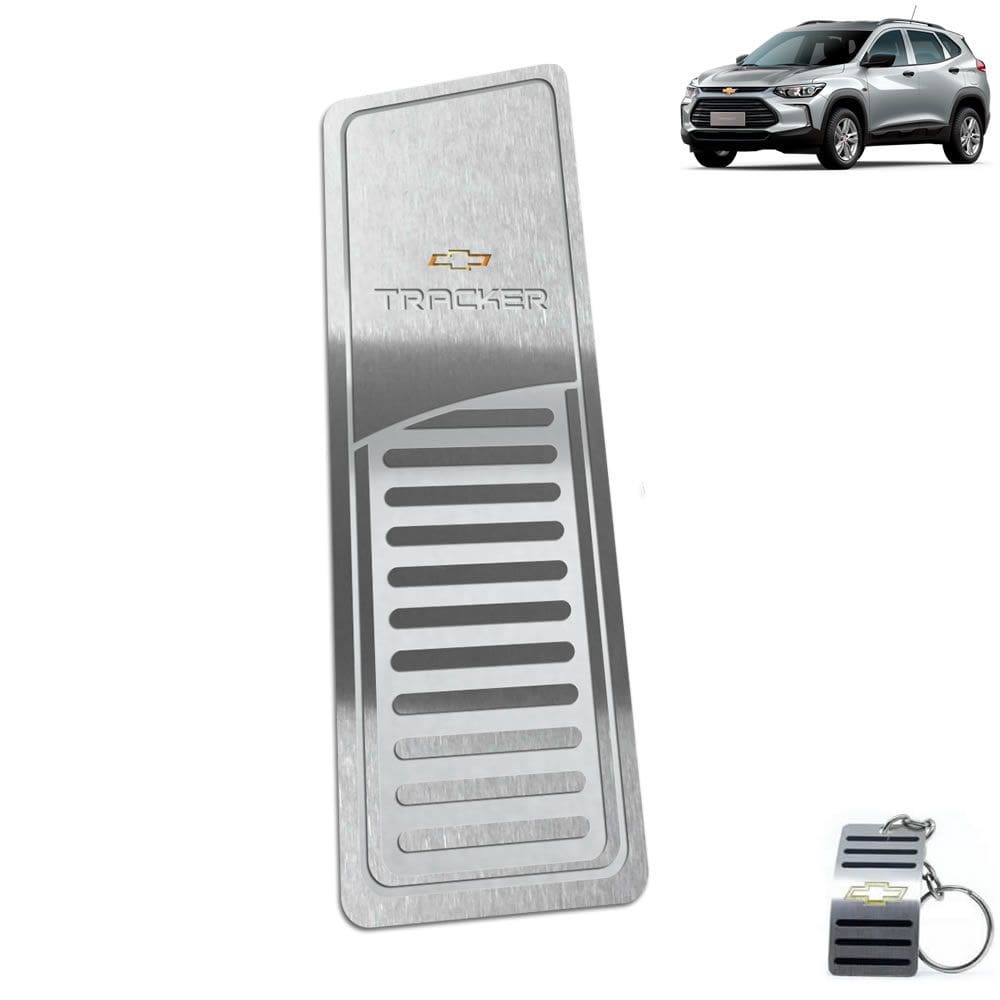 Descanso de Pé Chevrolet Tracker 2020 Prata
