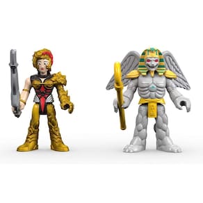 Figuras Imaginext Rei Esfinge & Escorpina Mighty Morphin