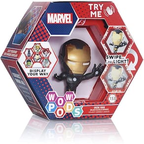 Marvel Avengers Homem de Ferro Metal Light-Up Figura Super-herói
