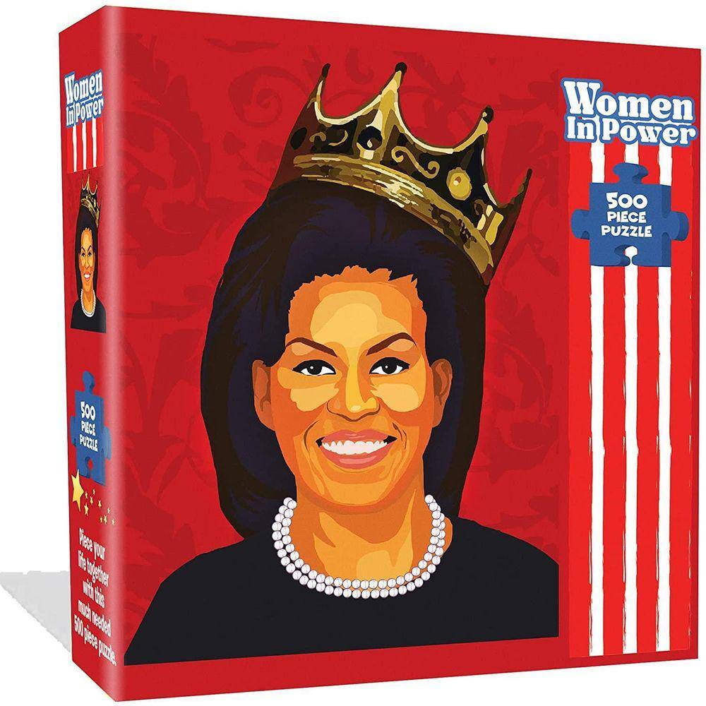 Michelle Obama quebra-cabeça 500pcs Mulheres no design de poder