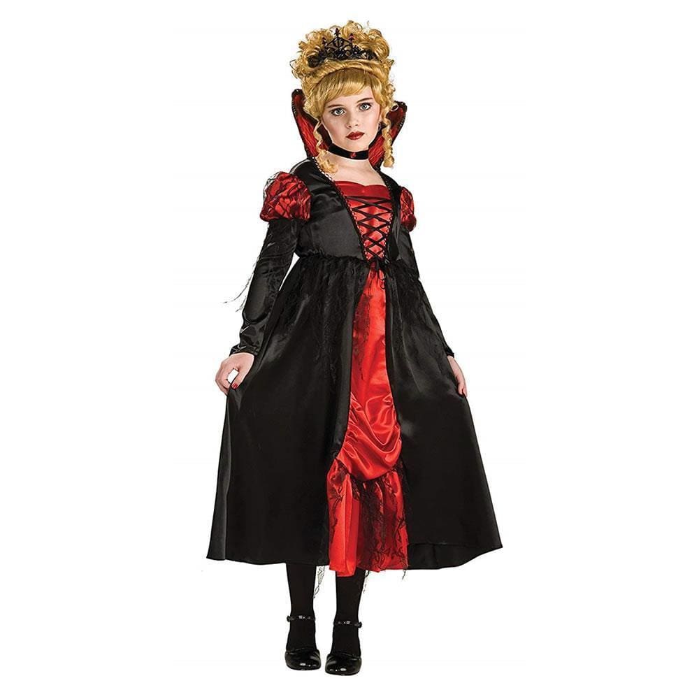 Transilvânia Vampiress Girls tamanho M 8/10 Vestido Traje
