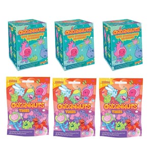 Organauts Tinies Chaveiro e Figura Bundle 6pc Space Organ