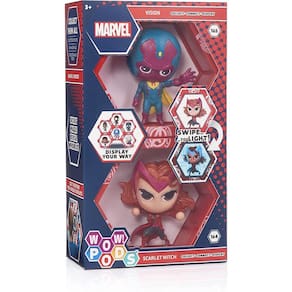 WOW Pods Visão e Feiticeira Escarlate Vingadores Ligh-Up Twin Pack