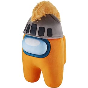 Among Us Orange Knighted Knight Plush 12 "Jogo de pelúcia suave