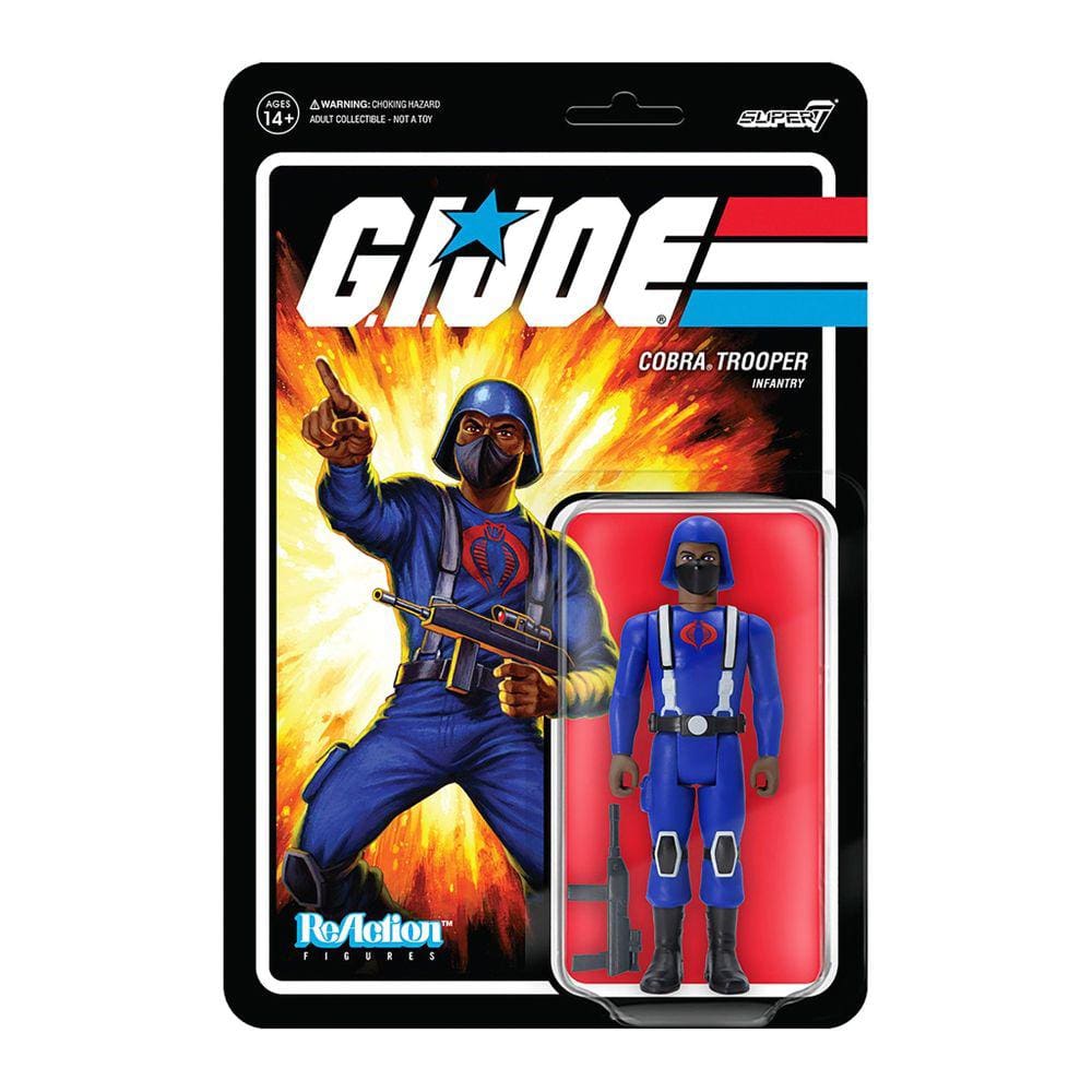 G.I. Joe Cobra Trooper Y-Back Infantaria Afro-Americana