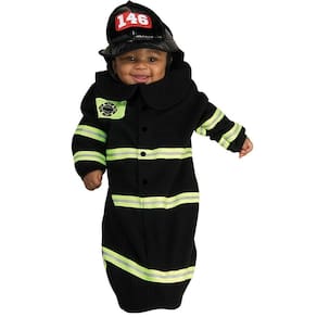 Bombeiro Bunting Baby Infant Costume tamanho 0-9 MO Newborn