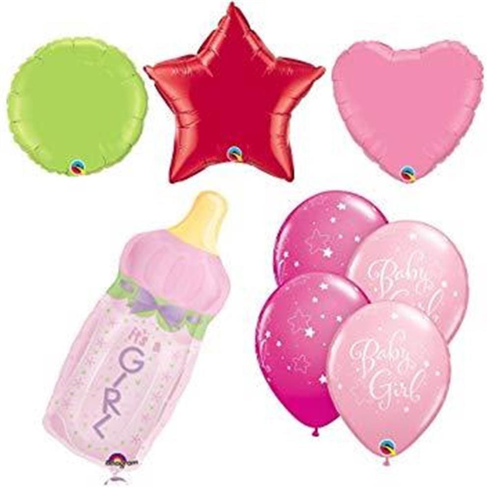 É uma menina recém-nascida bebê balão Kit 31 "Buquê de garrafa