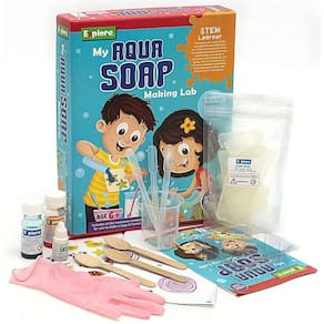 Mighty Mojo Explore STEM Learning My Aqua Soap Making Lab