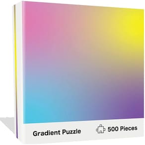 Gradiente Cor Quebra-cabeça 500pcs Mente Impossível