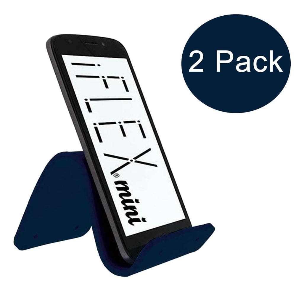 iFLEX Mini Flexível Cer Suporte Azul Escuro 2-Pack