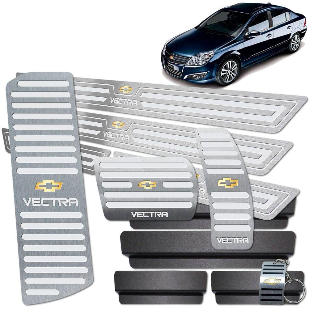 Descanso Pedaleira Automático Soleira Vectra 2006 A 11 Prata