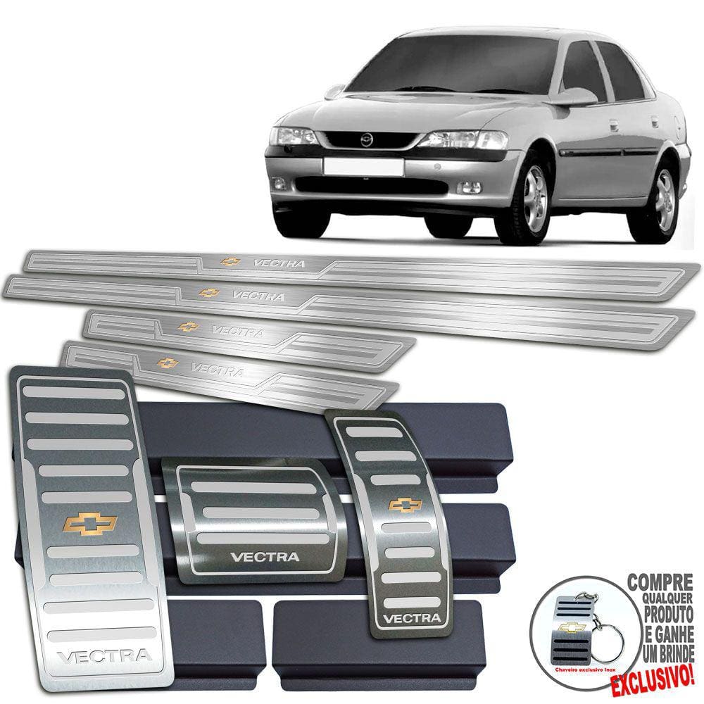 Descanso Pedaleira Soleira Automático Vectra 1996 2005 Prata