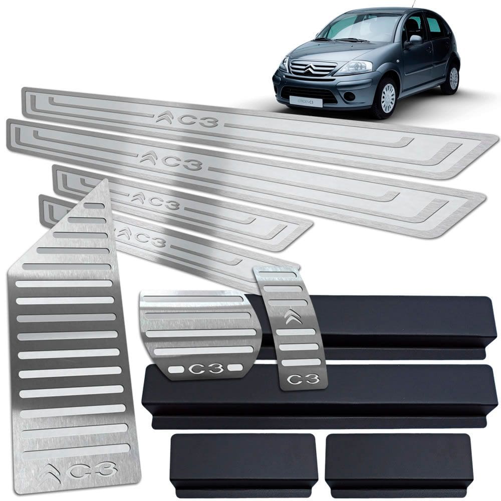 Descanso Pedaleira Automático Soleira Citroen C3 2003 A 2012