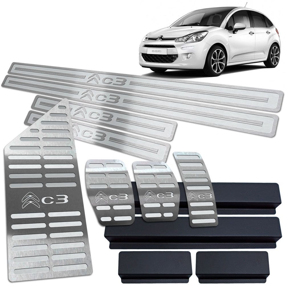 Descanso Pedaleira Manual Soleira Citroen C3 2013 A 2020