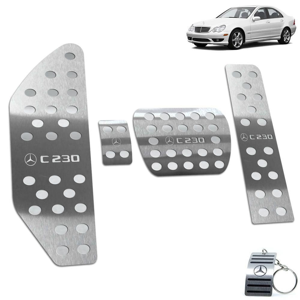 Descanso Pedaleira Automático Mercedes C230 2002 2004 Prata