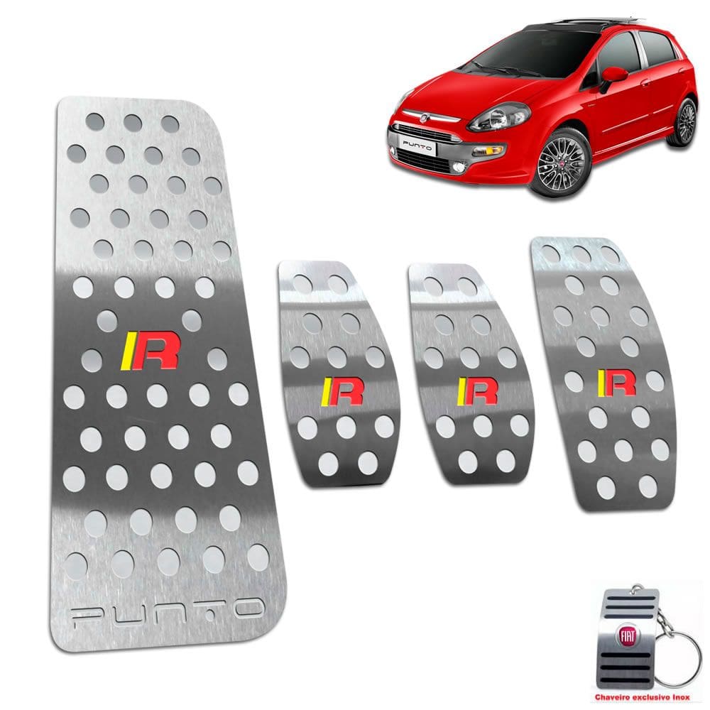 Descanso Pedaleira Manual Punto Sporting 2013 2017 Prata