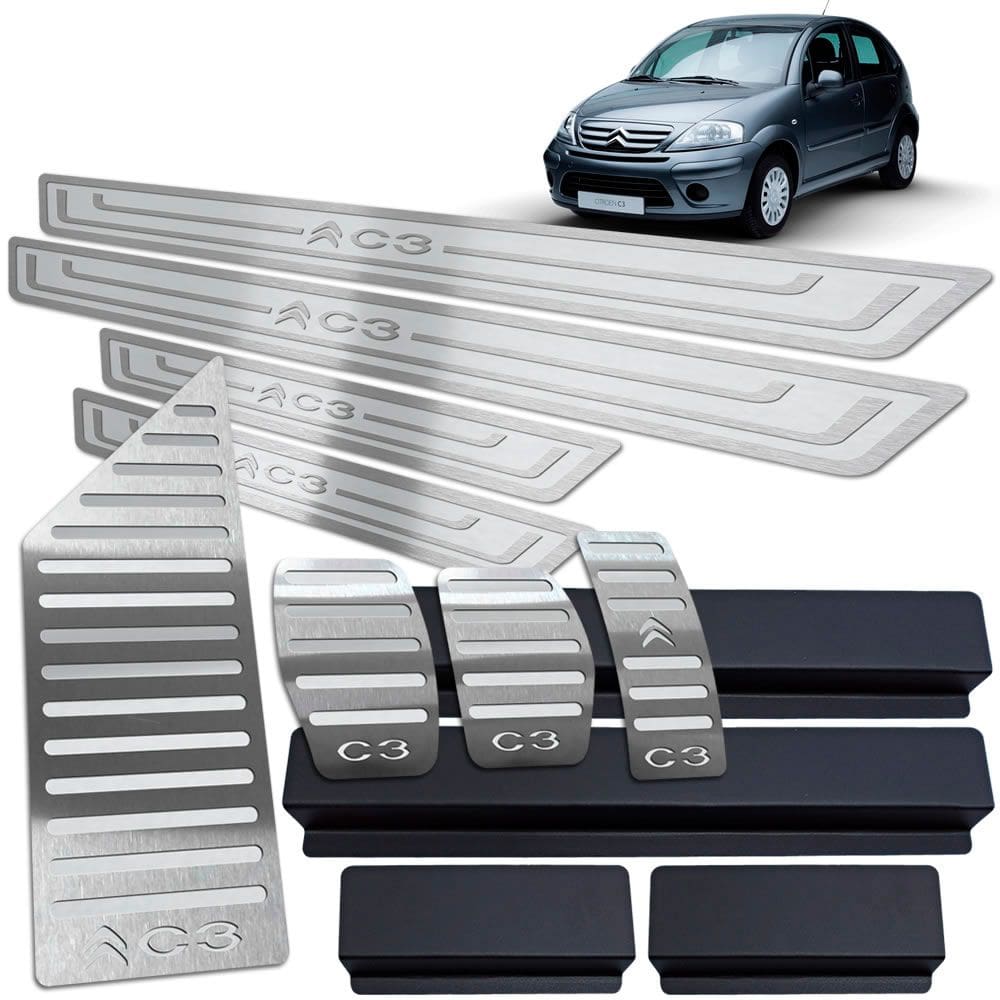 Descanso Pedaleira Manual Soleira Citroen C3 2003 A 2012